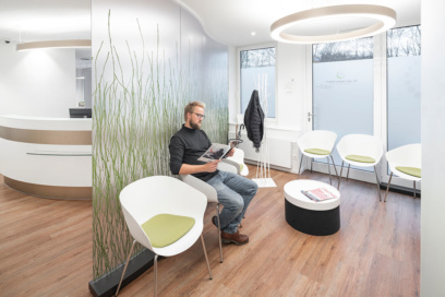 Augenarzt Kriftel - Kehrein - Praxis Wartezimmersituation