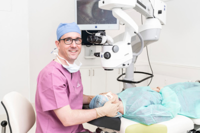 Augenarzt Kriftel - Kehrein - Laserbehandlung Grauer Star Behandlungssituation